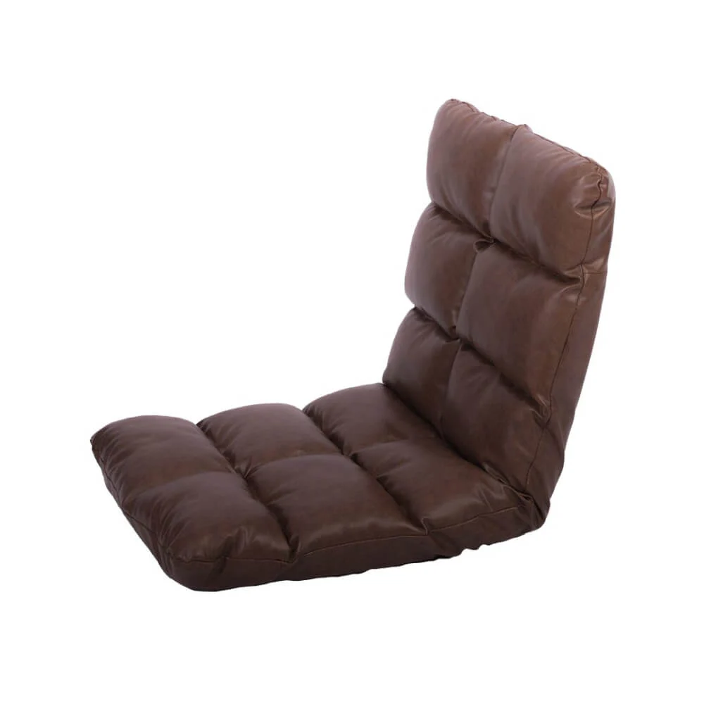 เก้าอี้นั่งพื้นปรับได้ 6 ระดับ RENITA HOME รุ่น RINA สีน้ำตาลเข้ม