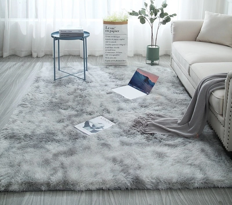 พรหมปูพื้น ขนนิ่มสีเทา